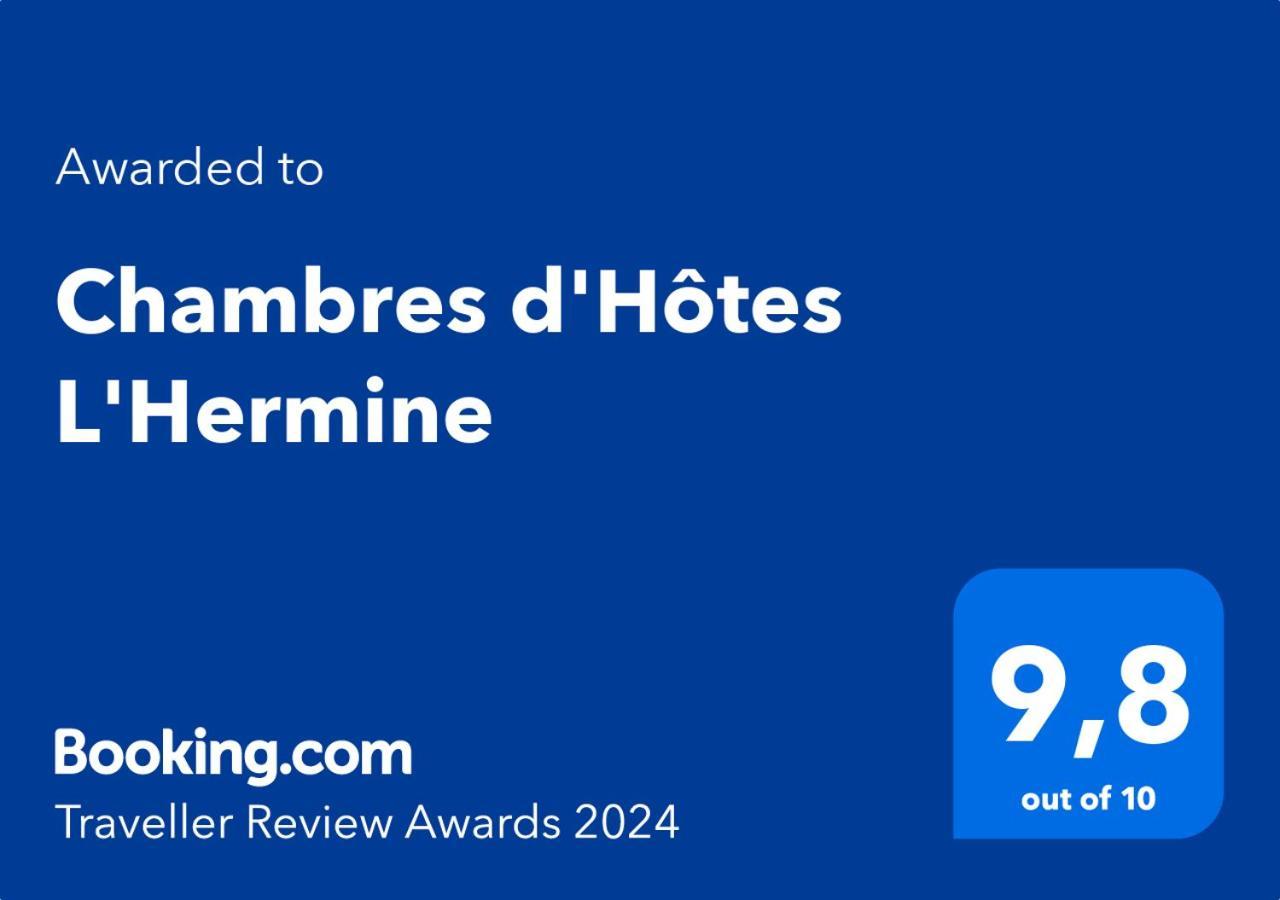 Chambres D'Hotes L'Hermine Vineuil Vineuil  Exterior foto